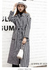 宗洋&卓蔻兰 女士长款时尚格纹大衣ZDK6CD7966Y-02 商品缩略图0