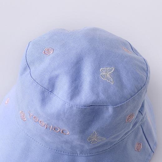 英氏儿童太阳帽宝宝渔夫帽刺绣超萌帽子2022年新款YRPJJ12025A 商品图3