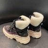 lfgj jeans BA404  平底高帮潮流加绒保暖毛口棉鞋磨砂皮休闲鞋雪地靴 商品缩略图4