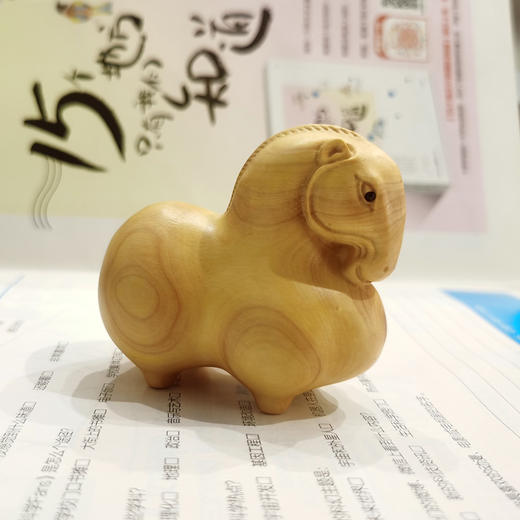 唐马°黄杨木小摆件 商品图1