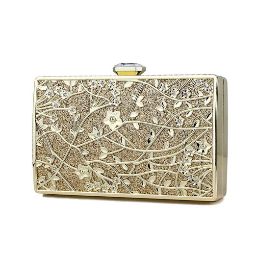 2022金属晚宴包包女士宴会手拿包百搭礼服晚装包 YMB5439 商品图1