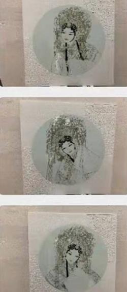 花旦瓷板画 商品图0