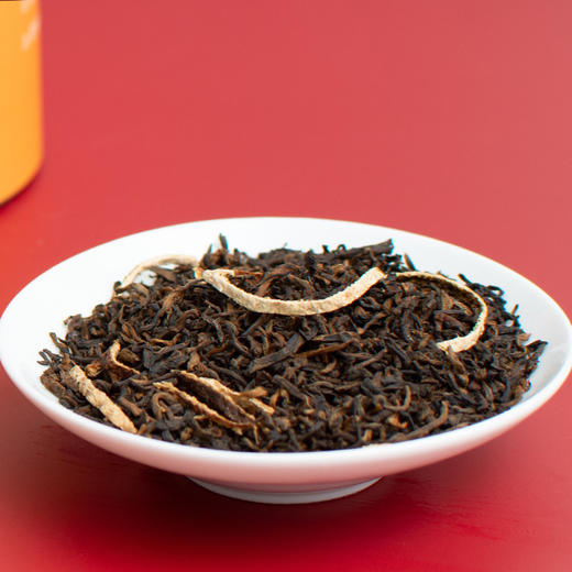 德丰昌【陈皮普洱】云南陈皮普洱熟茶100克*3罐 商品图7