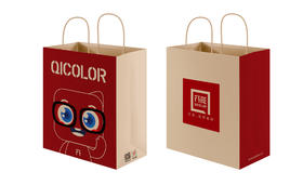 齐彩手提纸袋