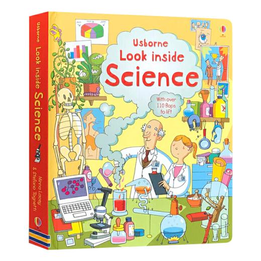 尤斯伯恩看里面系列 揭秘科学 英文原版 Usborne Look Inside Science 儿童科普知识纸板翻翻书 英文版英语早教书 进口书籍 商品图3