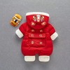 【虎年暖衣 绵柔舒适】婴儿冬季新款过年加绒加厚中国风拜年服新生儿周岁保暖喜庆爬爬服 商品缩略图2