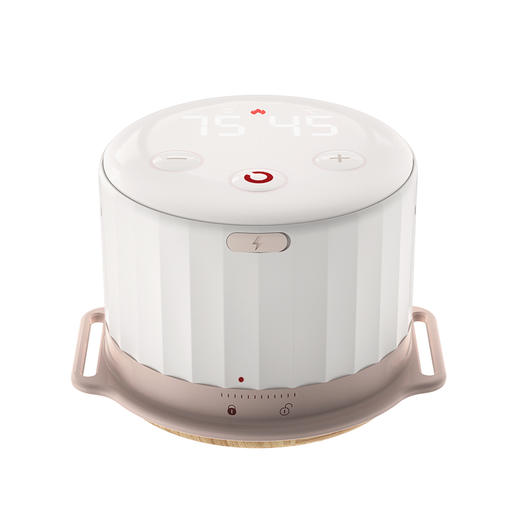 明火艾灸  可控温 不怕烟的智能小艾盒 商品图0