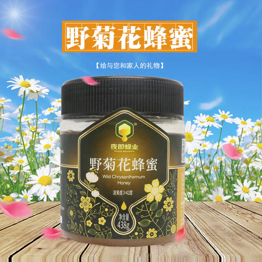 夜郎牌野菊花蜂蜜 438g/瓶 商品图2
