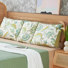 蔓花系列三联式床头软包靠枕沙发大靠背