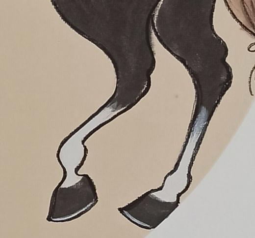 张志能 | 《马》-1 50cm×50cm 商品图5