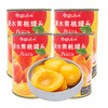 湖北屈姑黄桃罐头425g*4罐/箱（易拉罐） 果肉细腻香甜多汁 商品缩略图2