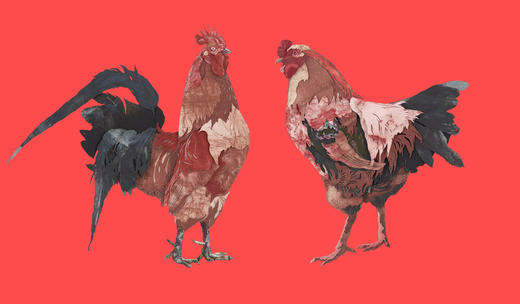 鸡祥如意丨侯炜国新年生肖数码版画（限量款签名带版号） 商品图0