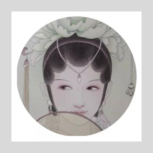 付落红 | 工笔人物02 40cm×40cm 商品图0