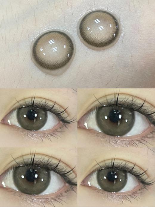 大直径推荐丨甜茶棕绿·Leenscolor丨14.5mm（年抛/2片装） 商品图3