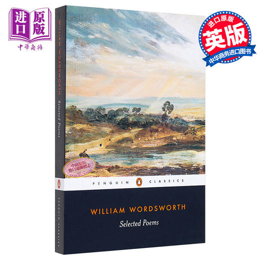 【中商原版】华兹华斯诗选 英文原版 Selected Poems William Wordsworth 企鹅经典 商品图0
