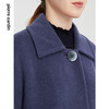 皮尔卡丹女装大衣长款翻领秋冬保暖通勤羊毛呢外套P1481C1977L2
 商品缩略图3
