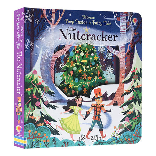 偷偷看童话系列 胡桃夹子 英文原版 Peep Inside A Fairy Tale The Nutcracker 英文版儿童英语启蒙绘本 翻翻纸板书洞洞书 商品图0