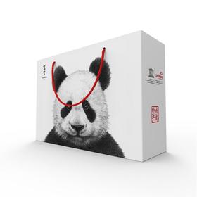 宽窄 白色 熊猫 礼盒套餐二