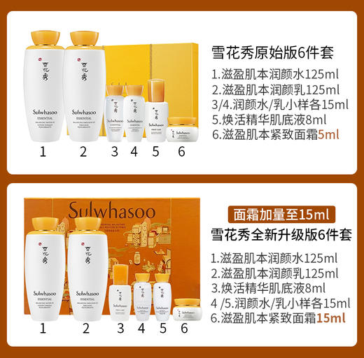 雪花秀滋盈肌本日常护肤六件套 商品图1