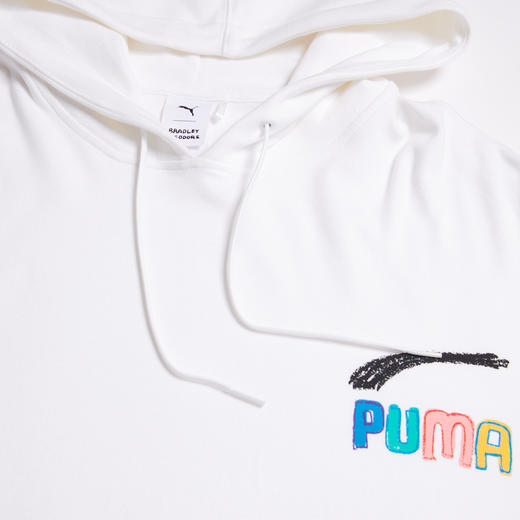 彪马PUMA  BT联名款卫衣男女同款潮牌个性大码情侣连帽套头衫 57822302 商品图2