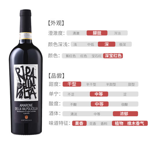 【1.5L】欧德罗阿玛罗尼红葡萄酒1.5L 商品图2