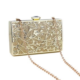 2022金属晚宴包包女士宴会手拿包百搭礼服晚装包 YMB5439