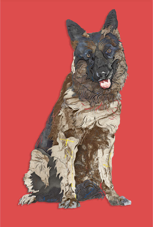 旺财丨侯炜国新年生肖数码版画（限量款签名带版号） 商品图0