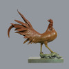 宇达青铜全铜十二生肖 
 鸡摆件《丹凤朝阳》青年雕塑家王志杰作品  高72cm 商品缩略图0