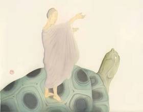 贺祖斌 | 《伏波》40cm×50cm