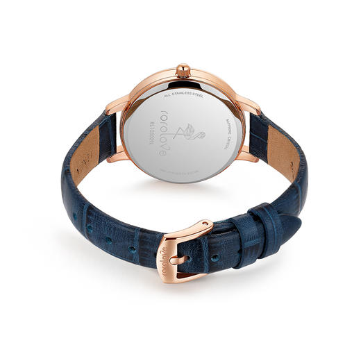 【ROROLOVE】蔷薇BabyRose系列 天然钻石腕表 天然钻石手表钻石手表女简约ins风女表腕表送礼物（8颗天然钻石、外圈为锆石） 商品图2