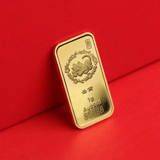虎年生肖纪念金条！国库金！对卡包装！ 商品图4