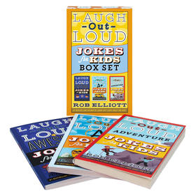 笑爆肚子的笑话3册盒装 英文原版 Laugh Out Loud Jokes for Kids 3 Book Box Set 儿童英语课外阅读章节书 进口原版书籍