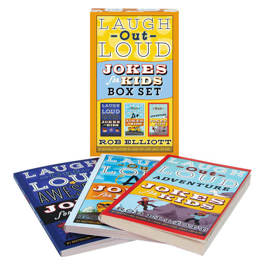 笑爆肚子的笑话3册盒装 英文原版 Laugh Out Loud Jokes for Kids 3 Book Box Set 儿童英语课外阅读章节书 进口原版书籍 商品图0