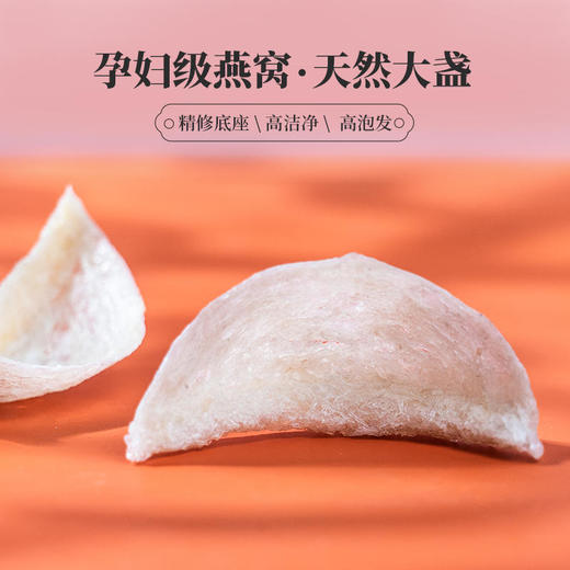 白燕窝燕盏干燕窝马拉西亚可溯源100克 商品图2