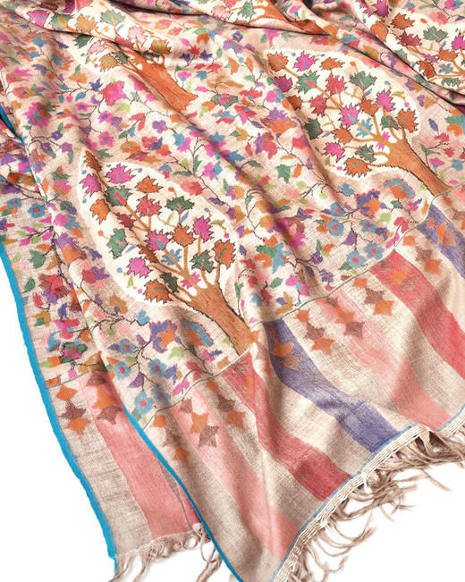 Kani(卡尼) 克什米尔pashmina羊绒围巾 商品图2