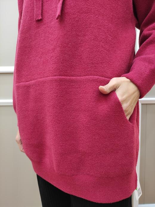 女中长帽衫6118 商品图1