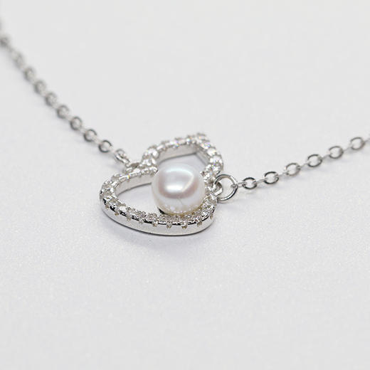 美裕 葫艺初心】银925淡水珍珠手链 5-6mm白 103622 商品图2