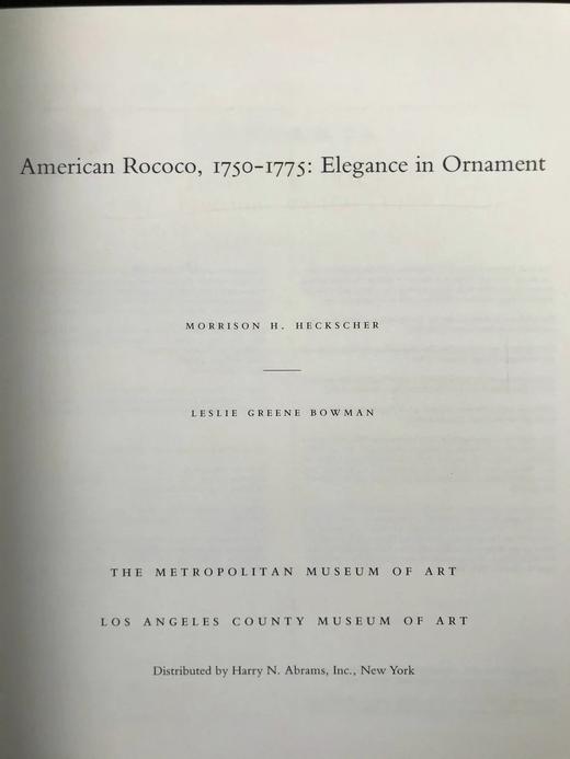 美国洛可可艺术品图集 250幅插图（82幅彩色） 精装大16开 商品图3