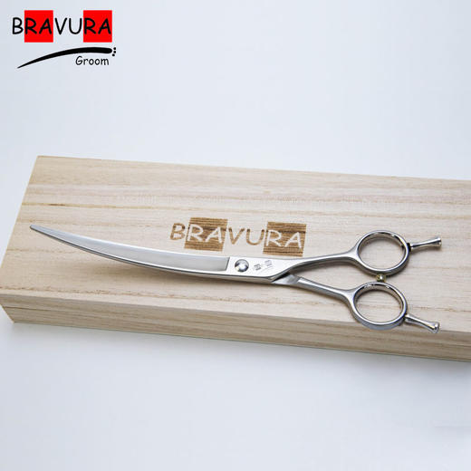 弯剪 极度弯 M1B-75 意大利BRAVURAGROOM 宠物美容M系列 商品图4