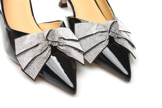 豪麟名鞋奥莱迪嘉女装牛移膜革时尚气质皮鞋DJYYA21WP006黑色  原价1660元 商品图3