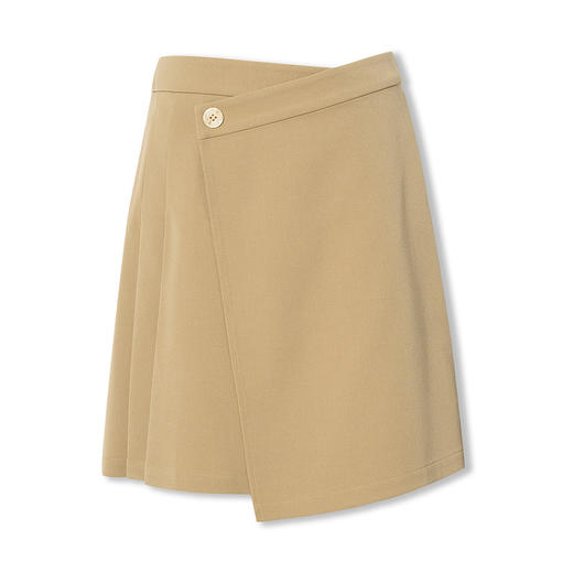 【商场同款】麦檬春拼接百褶不对称半身裙5C3240391 商品图4