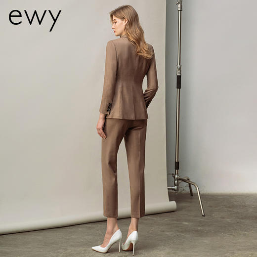 卡其色职业装女时尚气质女神范西装套装上班面试总裁正装工作服 商品图2