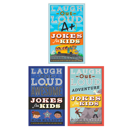 笑爆肚子的笑话3册盒装 英文原版 Laugh Out Loud Jokes for Kids 3 Book Box Set 儿童英语课外阅读章节书 进口原版书籍 商品图3