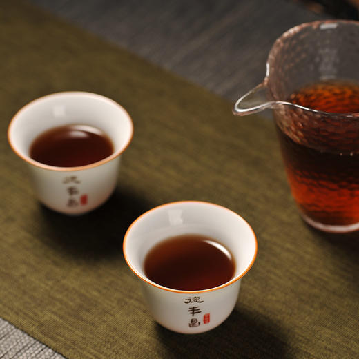 德丰昌【有机熟茶】2019年德丰昌普洱熟茶357克/饼 商品图6