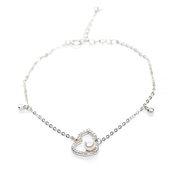 美裕 葫艺初心】银925淡水珍珠手链 5-6mm白 103622