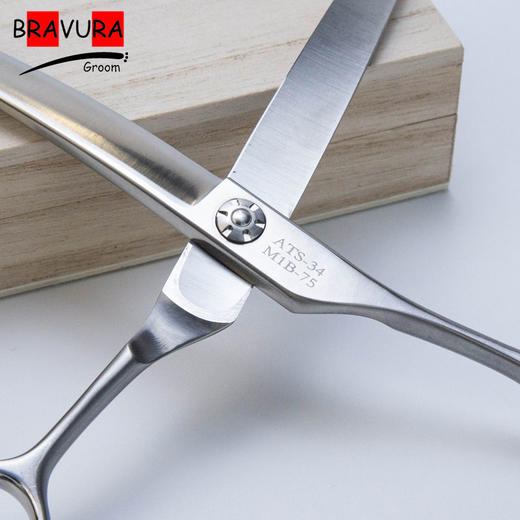 弯剪 极度弯 M1B-75 意大利BRAVURAGROOM 宠物美容M系列 商品图2