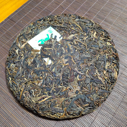 普洱生茶丨洪海  2013年攸乐青饼 357g 商品图1