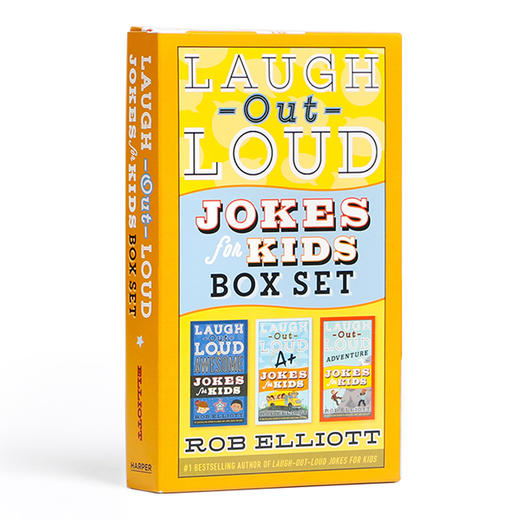 笑爆肚子的笑话3册盒装 英文原版 Laugh Out Loud Jokes for Kids 3 Book Box Set 儿童英语课外阅读章节书 进口原版书籍 商品图4