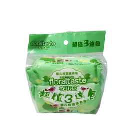 花儿滋婴儿抑菌洗衣皂120G*3HI013#
