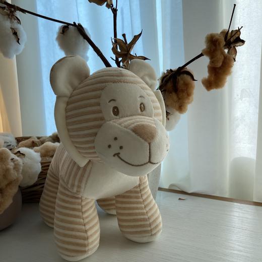 丨有机丨素道亲肤老虎吉祥物 有机棉老虎娃娃 不染色 有机食品级布料 小孩布艺玩偶 睡觉小抱枕 新年生日礼 商品图1